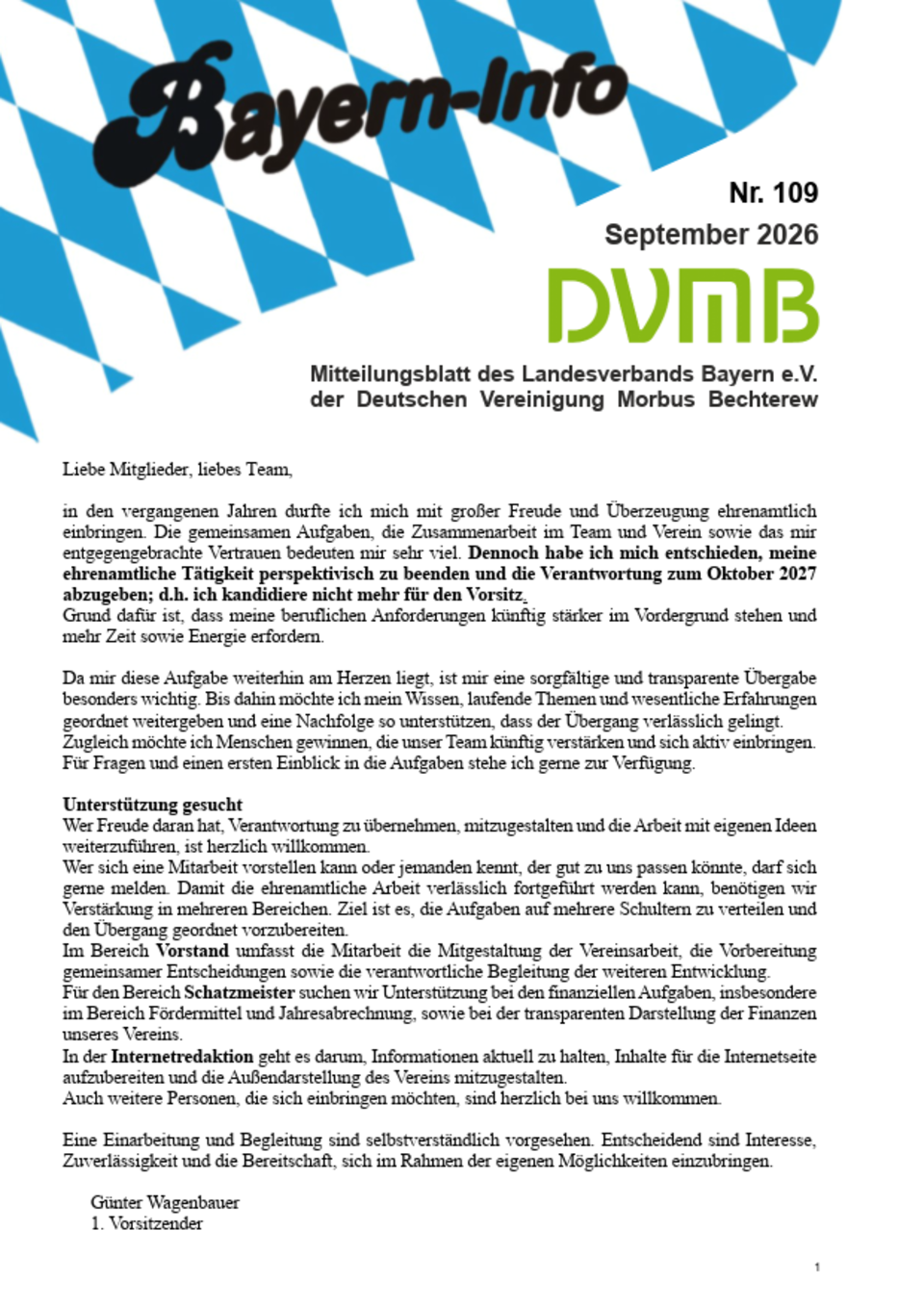 Nr. 109 - September 2026